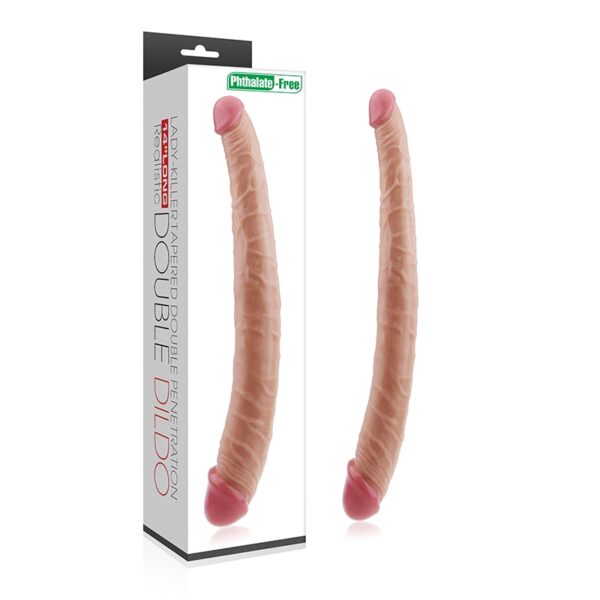 Dildo doble Penetración Real Skin
